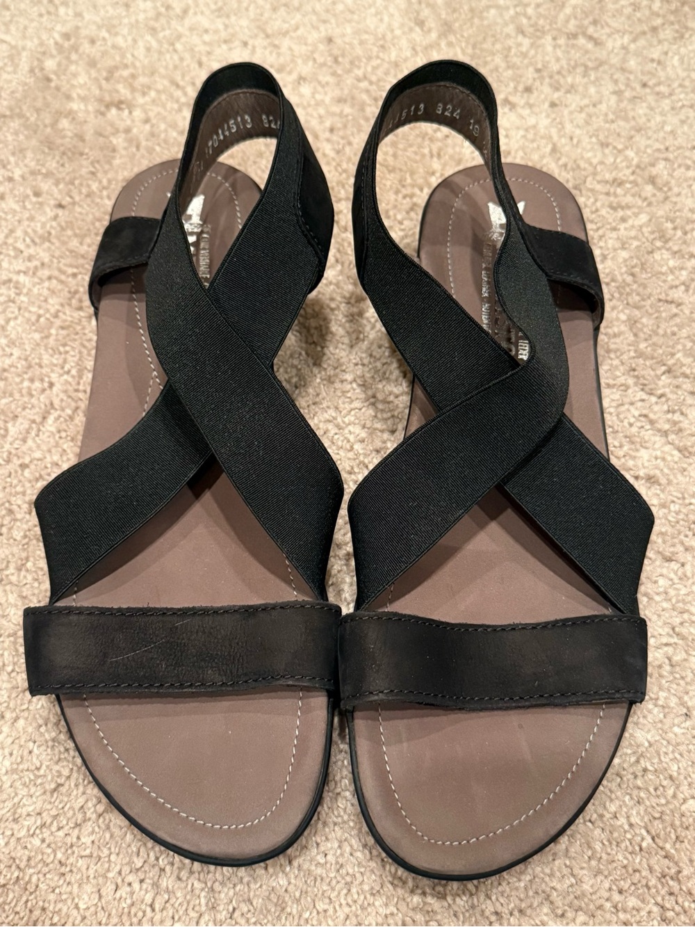 Mephisto “Pastora” Cross-Strap Sandals